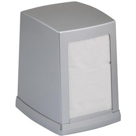 Resim Oömnipazar Vialli NP100M Gri Masa Üstü Peçete Dispenseri Peçeteli 