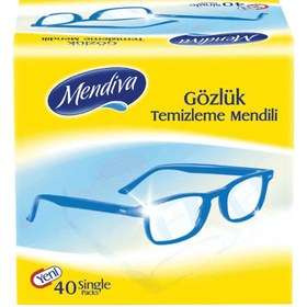 Resim Mendiva Gözlük Temizleme Mendili 40'lı 