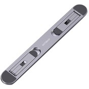 Resim Reedark Dizüstü Bilgisayar Standı, Katlanabilir Alüminyum Alaşımlı Destek Çerçevesi, Gri 