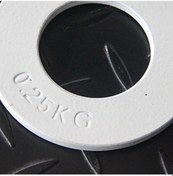 Resim Dolıty 2 Adet Çelik Fraksiyonel Ağırlık Plakası Mikro Beyaz-0.25kg 