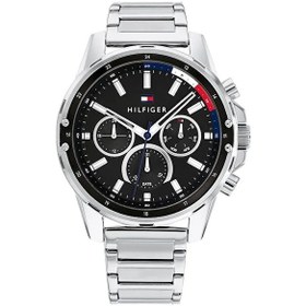 Resim Tommy Hılfıger TH1791936 45 mm Çelik Gri Erkek Kol Saati 