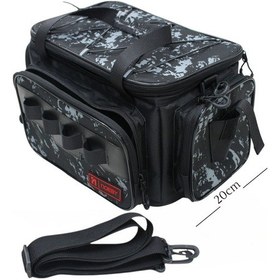 Resim Noeby Gri Kamuflaj Spin Çantası Küçük 