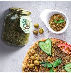 Resim Doğal Cam Kavanoz Filistin Zahter 150 Gr X3 Adet 