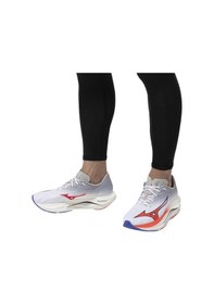 Resim Mizuno Wave Rebellion Flash 3 Erkek Koşu Ayakkabısı Beyaz / Gri Çok Renkli 