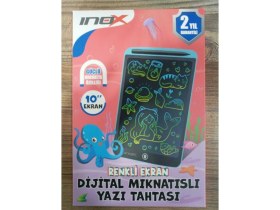 Resim Dijital Mıknatıslı Yazı Tahtası (Renkli Ekran) 