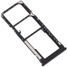 Resim Telefon Kulübesi Xiaomi Redmi 9A Uyumlu Sim Kapağı Tepsisi Black 