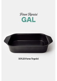 Resim Gal Fırın Tepsisi 35x25 Cm Siyah 