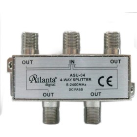 Resim Atlanta ASU-04 1/4 Uydu Bölücü (5-2400 MHz) 