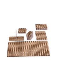 Resim Tabac 6500-360 Multicolor Suni Deri Sümen Takımı Örgü 