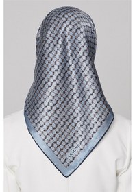 Resim Armine Özel Nostalji Serisi Twill İpek Eşarp Modelleri 8401D-01 