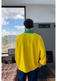 Resim Brezilya Forma Sarı Sarı 