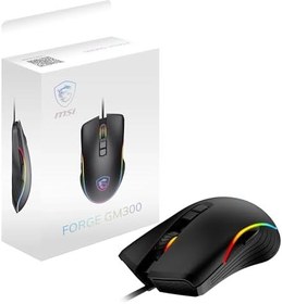 Resim MSI FORGE GM300 Siyah Kablolu Gaming (Oyuncu) Mouse 