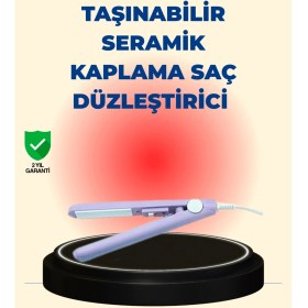 Resim Iki Fonksiyonlu Düz ve Kıvırcık Saç Aracı, Çok Renkli, Çok Yönlü Kullanım 