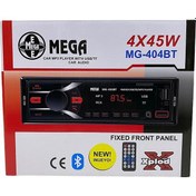 Resim Mega Mg-404 Oto Teyp Çift Usb Bluetooth 4X45W Çift Soket Oto Teyp 