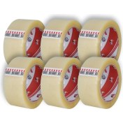 Resim Mena Rise 45MM x 100MT Şeffaf Koli Aslan 6lı 