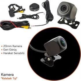 Resim Kgn Kamera Geri Görüş Kelebek Tip Hareket Sensörlü 0203046 
