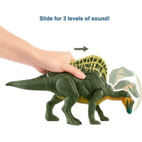 Resim Jurassic World Sesli Dinozor Figürleri GWD06-HBX38 