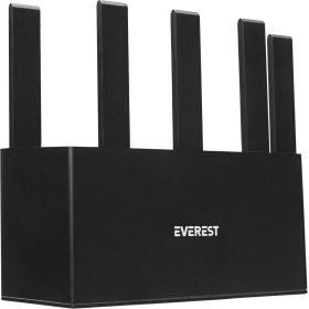 Resim Everest EWR-X3000-V1 AX3000MBPS Dualband 5*6dbi Anten Wısp+Ap+Repeater Destekli Kablosuz Wifi Router 