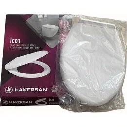 Resim Hakersan Icon Yavaş Kapanır Klozet Kapak 