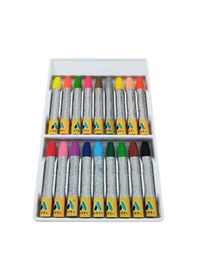 Resim Adel 18 Renk Pastel Boya 2 Metalik + 4 Neon Renk 