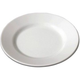 Resim Ermiya 6 Ad Termostar Enternasyonel Melamin Çukur Tabak 20*3,5 Cm Beyaz 