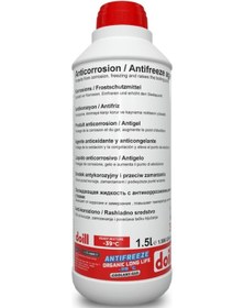 Resim Doill -39 / -40 Derece Hazır Karışım 1.5 Litre Kırmızı Organik Antifriz - G12 