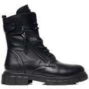 Resim Greyder 32720 Kadın Siyah Hakiki Deri Military Bot -168-siyah Siyah 
