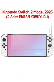 Resim corcishop 2 Adet Nintendo Switch 2 7.9 inç Uyumlu 9H Ekran Koruyucu (Nintendo Switch 2 2025) 