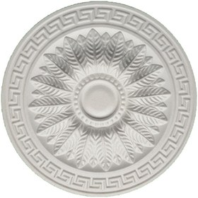 Resim yeditepe osmanlı Desenli Stropiyer Tavan Lamba Göbeği - 40 cm 