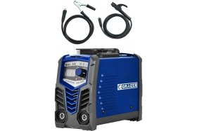 Resim Graizer Alman Gra 200 Amper Profesyonel Dijital Göstergeli Inverter Kaynak Makinesi Lacivert 