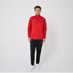 Resim Kırmızı - Siyah Uhlsport Erkek Futbol Kamp Eşofman Takımı Progressive 1002269 Kırmızı 