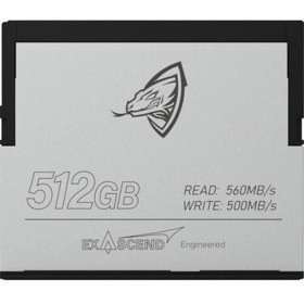 Resim Exascend 512GB Archon Cfast 2. 0 Memory Card 