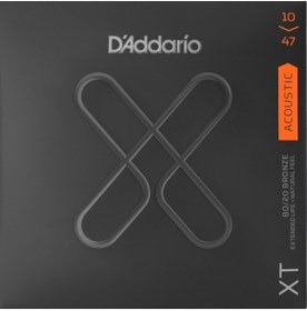 Resim D'addario Xtabr1047 Extra Light Set Akustik Gitar Teli 10-47 