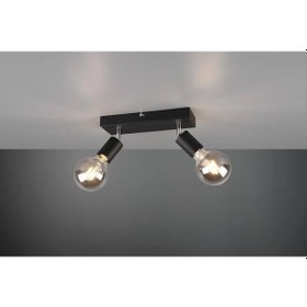 Resim Riolıght Modern1 Siyah1 2xe27 Mafsallı Hareketli1 Başlık Glop Ampul Hariç Metal Spot Avize Siyah 
