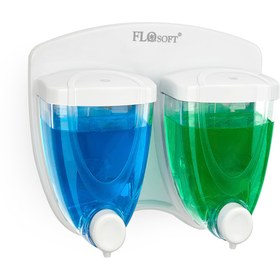 Resim Flosoft Ikili Sıvı Sabunluk Ve Dezenfektan Verici F029 