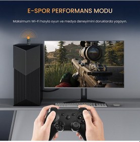 Resim Veggieg 1100 Mbps Dual Band Wi-fi 6 Alıcı Ve Bluetooth 5.4 Adaptör Mini Usb Dongle 