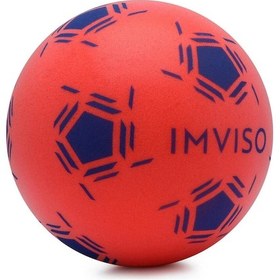 Resim Kipsta Imvıso Sünger Futbol Topu Kırmızı 3 Numara 