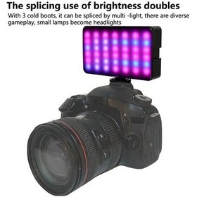 Resim Ebitda Portatif Rgb Hit Işığı, Led Video Cep Işığı - Wl-r2, Tam Renkli Dolgu Işığı 
