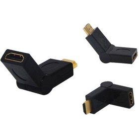 Resim Ethab Ticaret HDMI ERKEK DİŞİ ARA OYNAR BAŞLI APARAT (4457) 