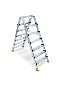 Resim Beykon 7+7 Gold Çift Çıkışlı Alüminyum Merdiven 