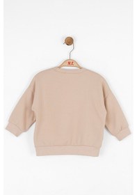Resim Xo Kids Kız Çocuk Sweatshirt 9ay-4 Yaş 37601 Vizon 