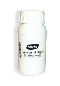 Resim : Japon Kaligrafi Ve Hat Mürekkebi Gensou : 250 Ml : Siyah Diğer 