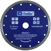 Resim Genel Markalar Meridyen Elmas Granit Mermer Seramik Kesici Turbo 180 Mm 