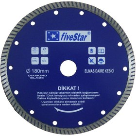 Resim Genel Markalar Meridyen Elmas Granit Mermer Seramik Kesici Turbo 180 Mm 