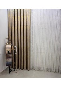 Resim Nivemeshome Pera V-5206 1/3 Sık Pileli Fon Perde Apm Çok Renkli 