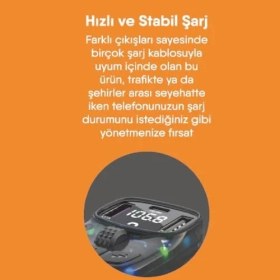 Resim Bluetooth Fm Transmitter USB Destekli - Net Ses Deneyimi 