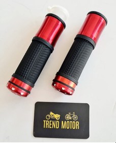 Resim Elcik Takımı Sağ Sol (Gaz Borulu) Kırmızı Renk - Motosiklet Cg 