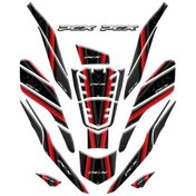 Resim Honda Pcx 2021-2023 Uyumlu Tank Pad Seti 009 