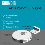 Resim Grundıg Akıllı Robot Süpürge 11.249 Tl 