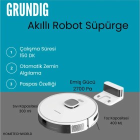 Resim Grundıg Akıllı Robot Süpürge 11.249 Tl 